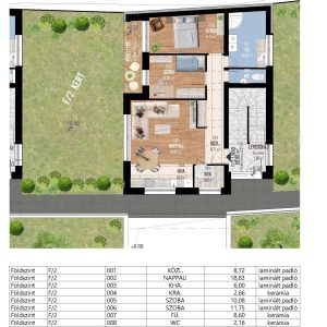 AR Földszint F/2 lakás