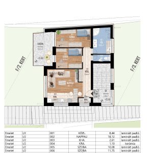 AR Emelet I/2 lakás