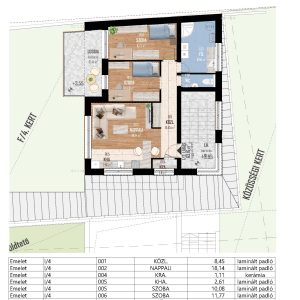 AR Emelet I/4 lakás