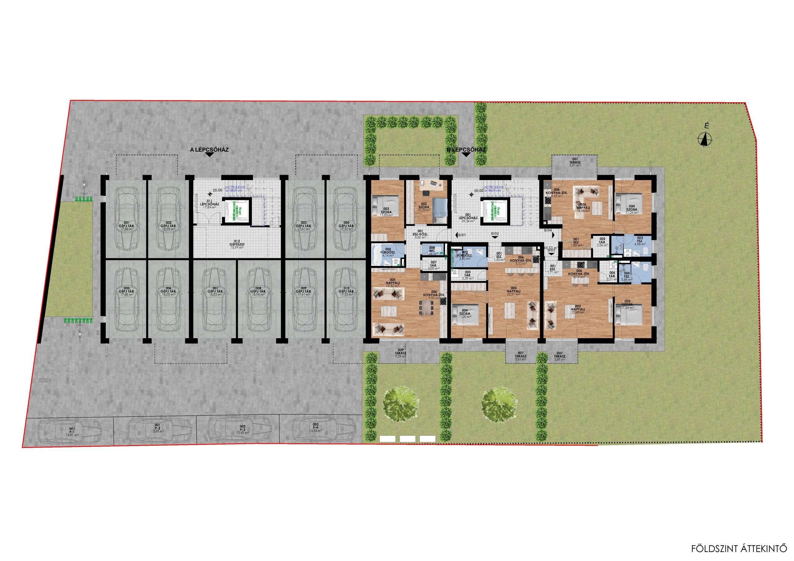 BNA Földszint B/01. lakás - Image 2