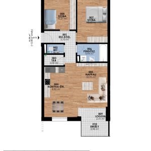 BNA 1. Emelet A/13. lakás