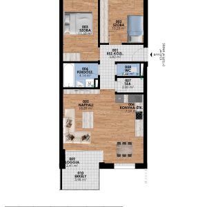 BNA 1. Emelet B/11. lakás