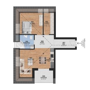 BNA 2. Emelet A/21. lakás