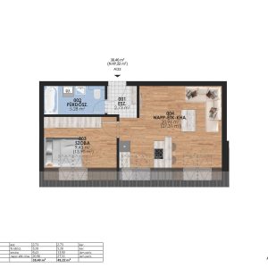 BNA 2. Emelet A/22. lakás