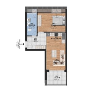 BNA 2. Emelet A/23. lakás