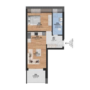 BNA 2. Emelet B/21. lakás